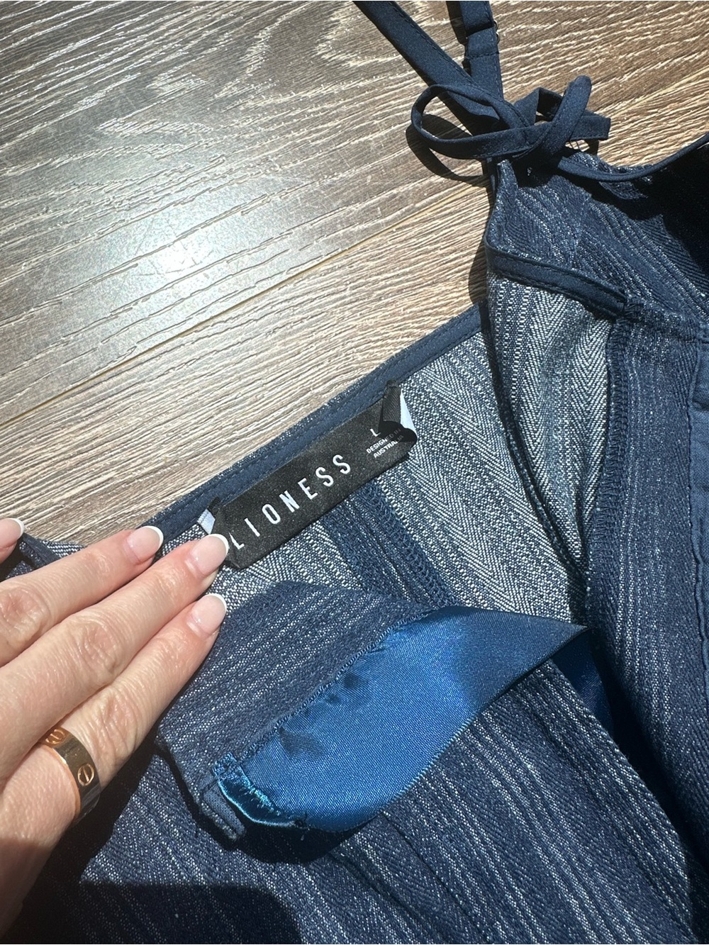 Lioness Navy Denim Set - Picture 3 of 7